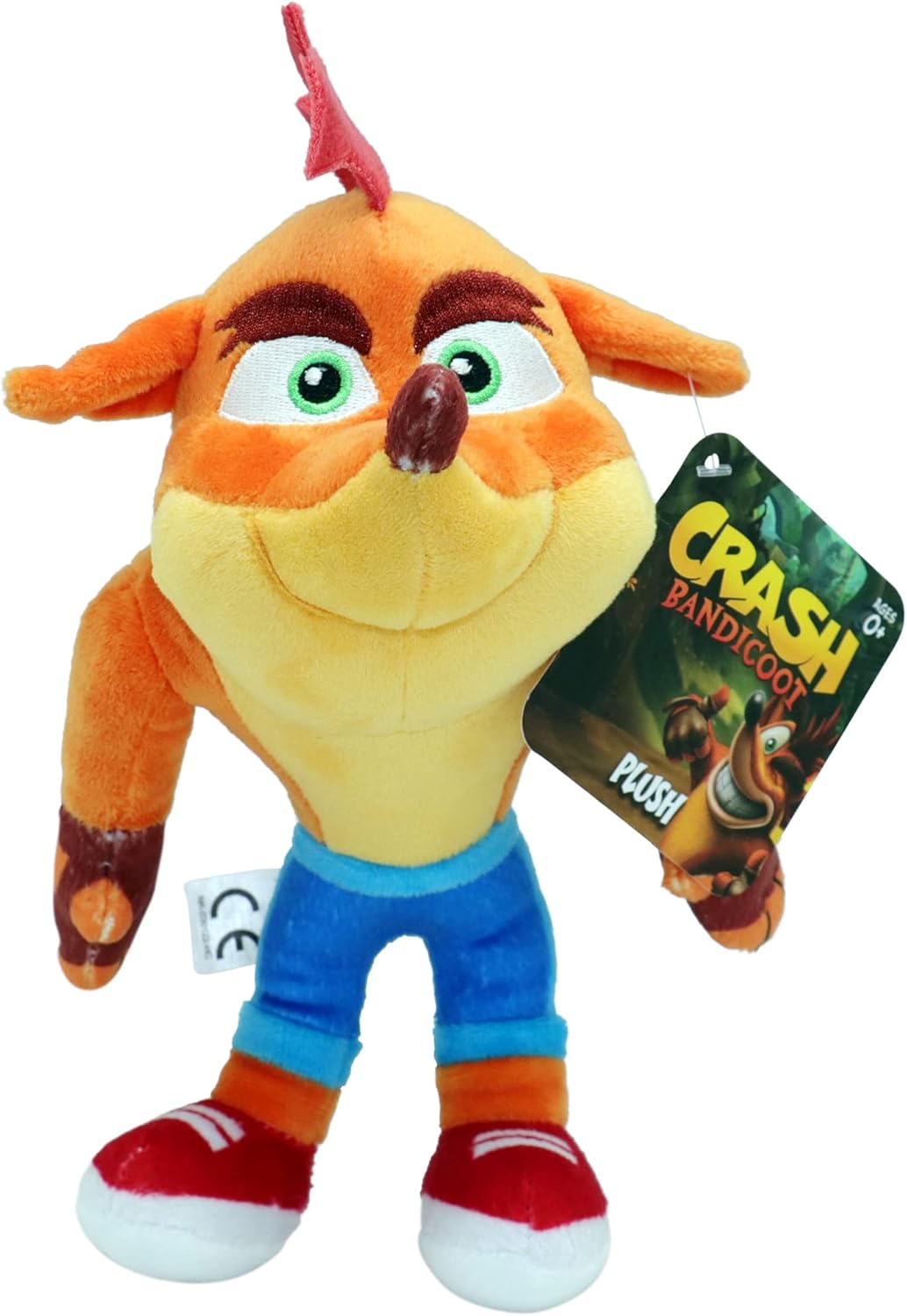 Bandai Crash Bandicoot Plush Toy 8" - 20cm