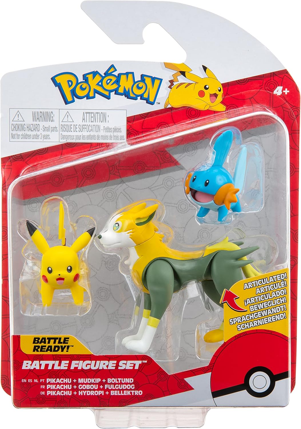 Pokémon 3-pack Battle Figure