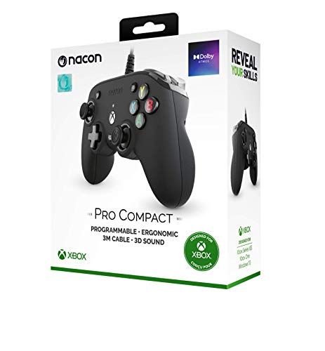 Xbox One, Series S, X  - Nacon Wired PRO Compact Controller (Black)