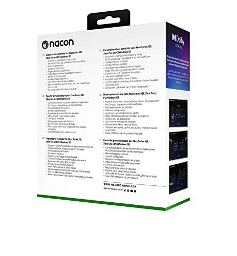 Xbox One, Series S, X  - Nacon Wired PRO Compact Controller (Black)