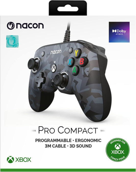 Xbox One, Series S, X  - Nacon Wired PRO Compact Controller (Camo Urban)