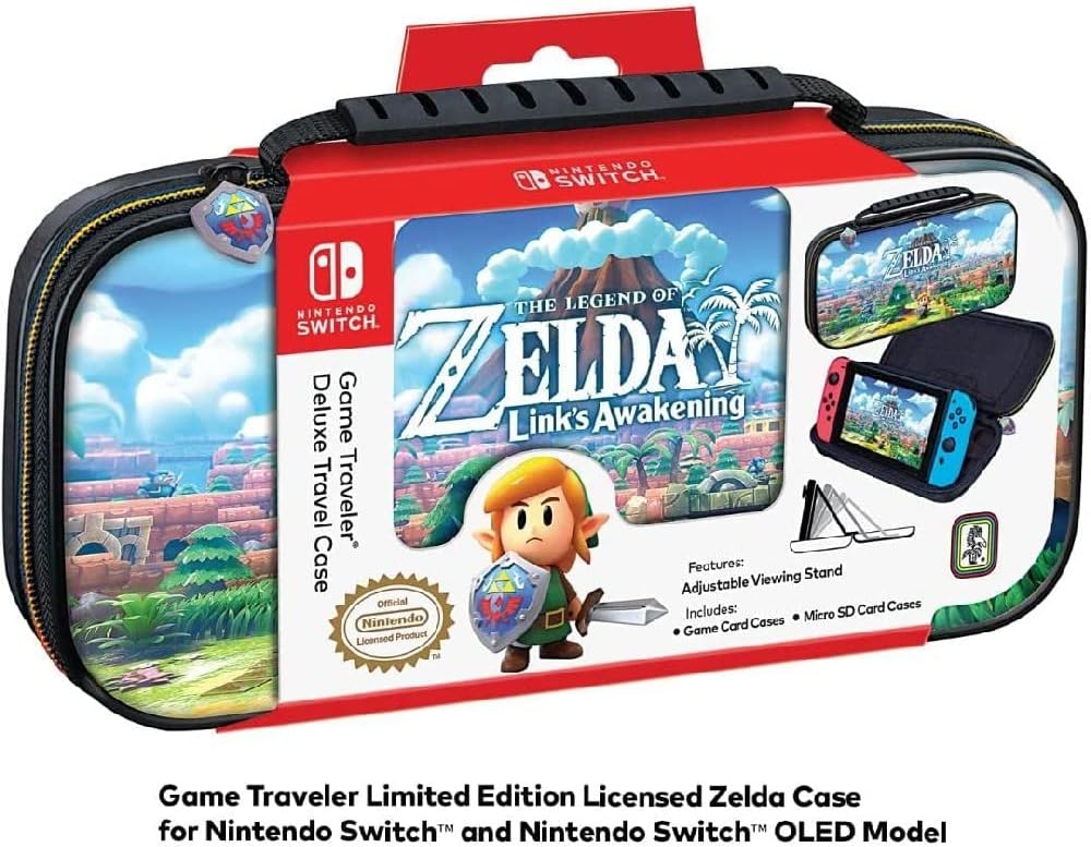Nintendo Switch - The Legend of Zelda: Links Awaking Case with Game Card Storage