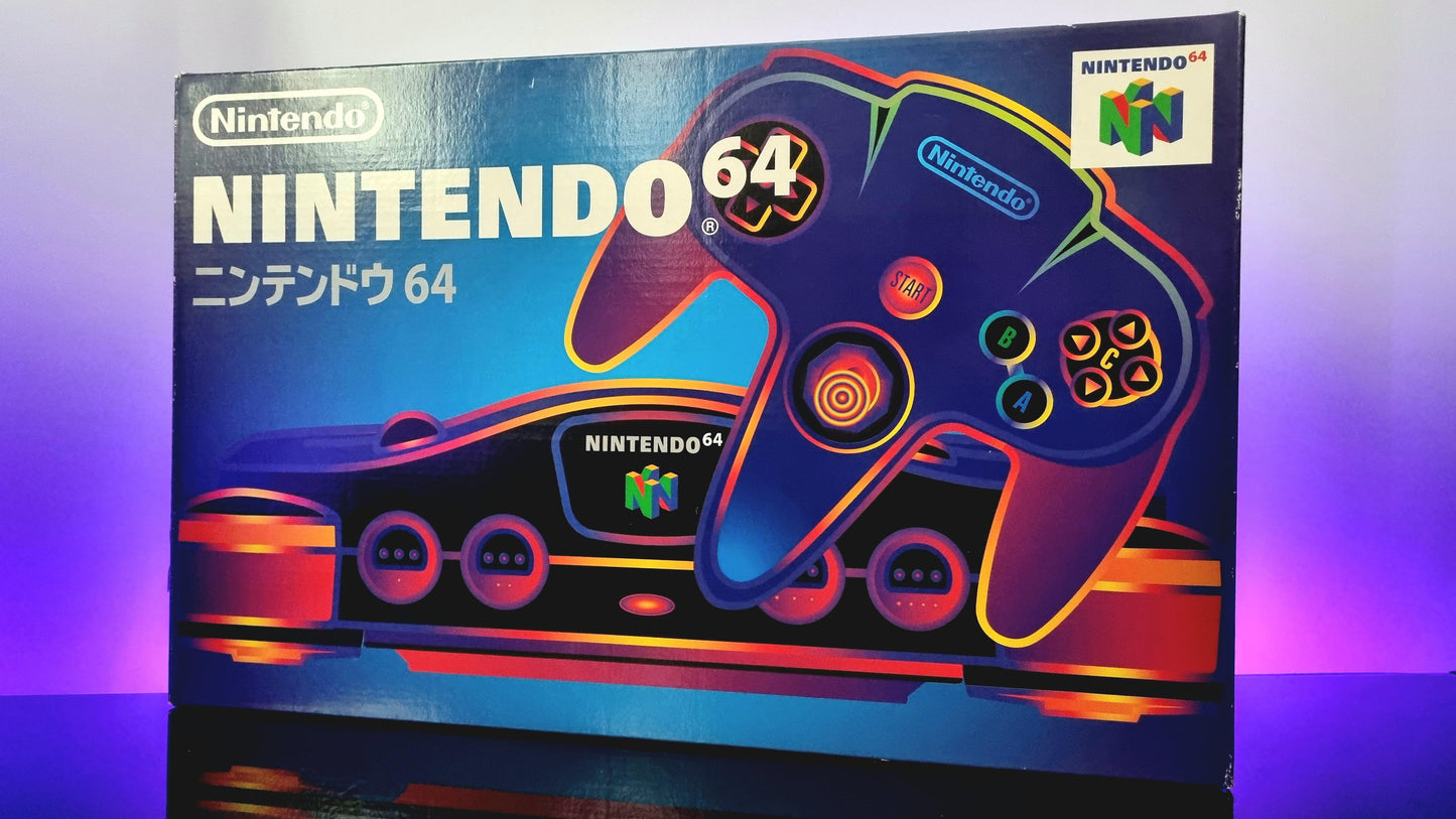 Nintendo 64 NTSC-J Japanese Console Region-Free