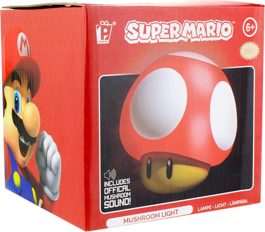Super Mario Brothers Mushroom Figure Light - Officially Licensed With Sound