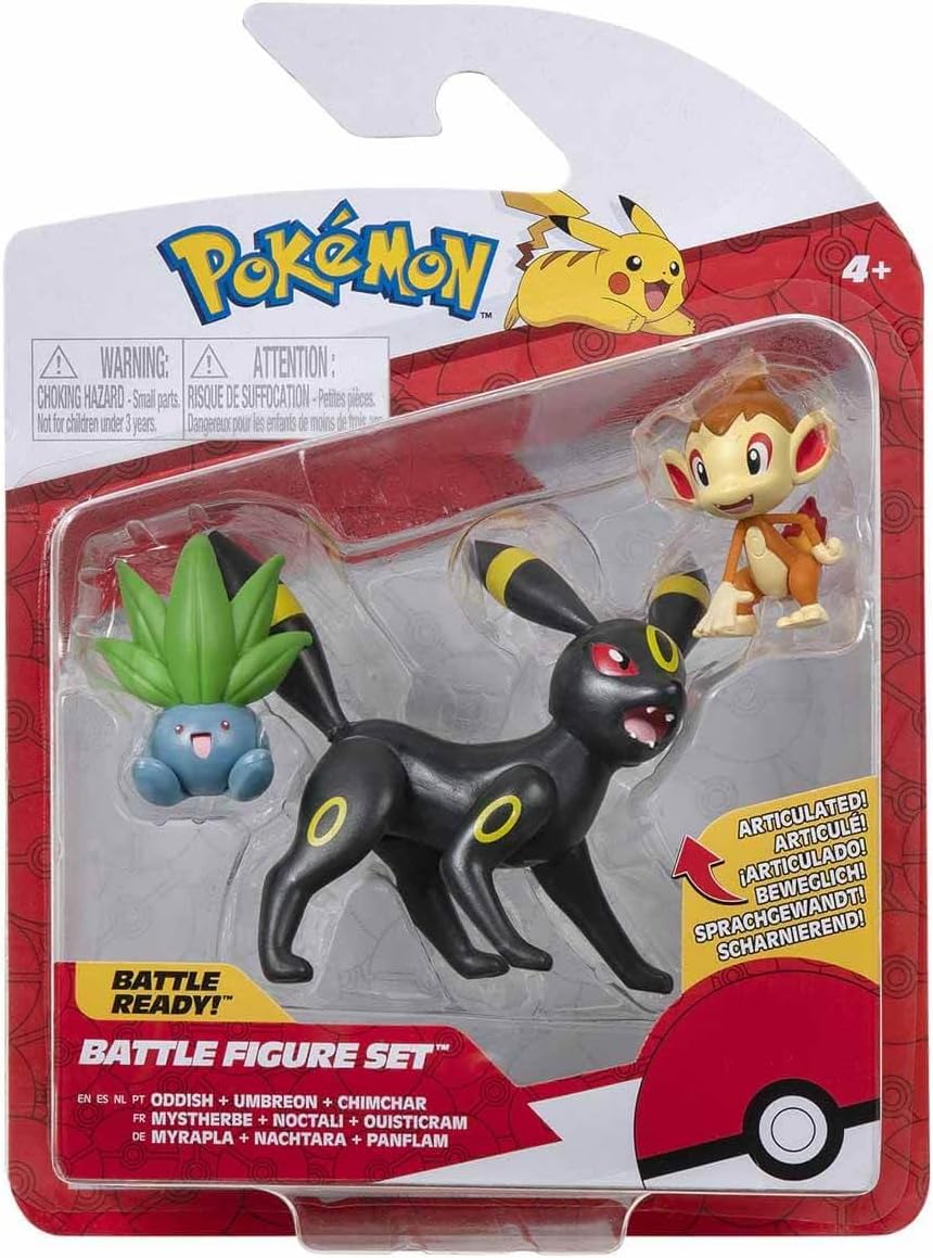 Pokémon 3-pack Battle Figure