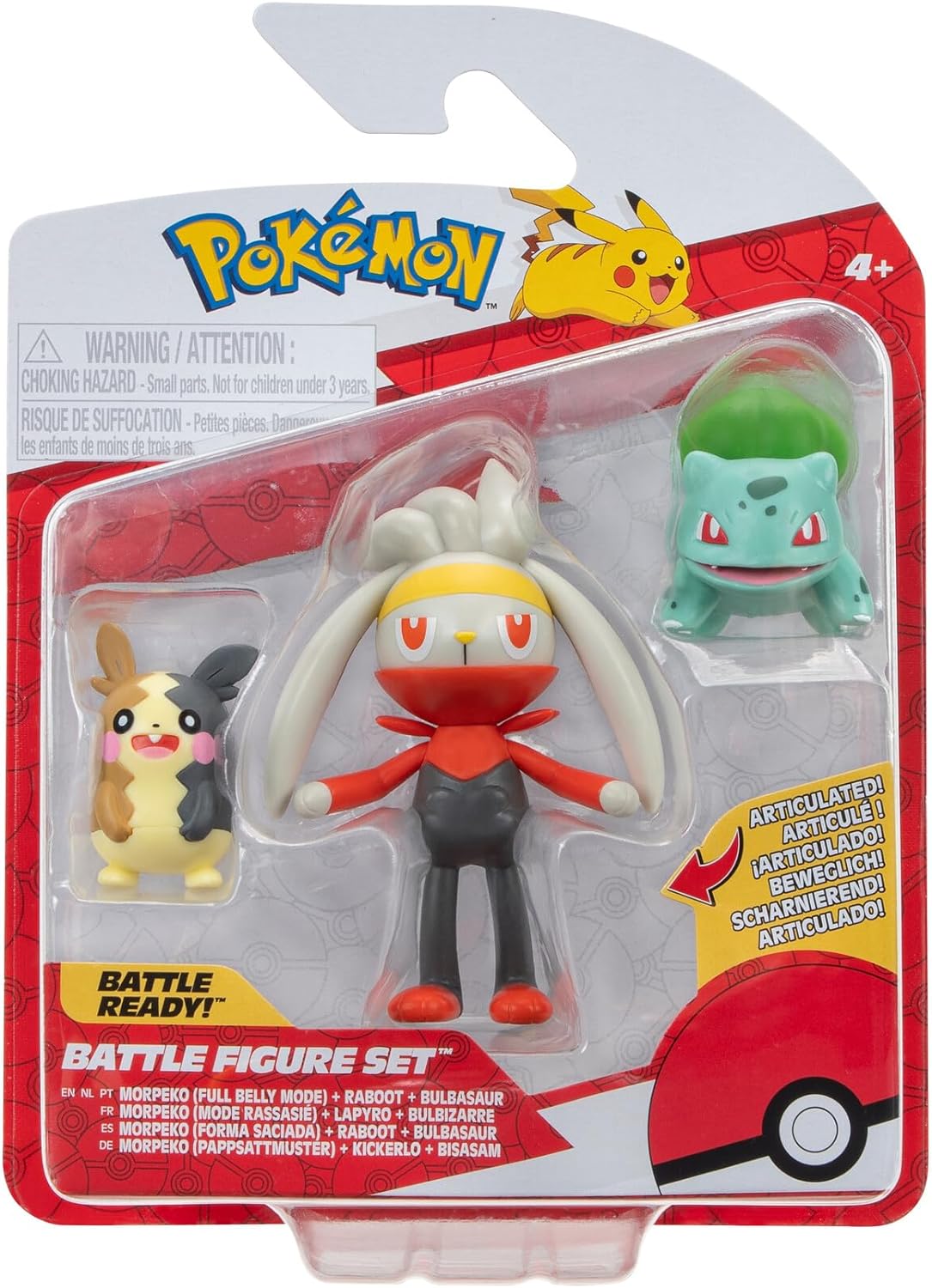 Pokémon 3-pack Battle Figure