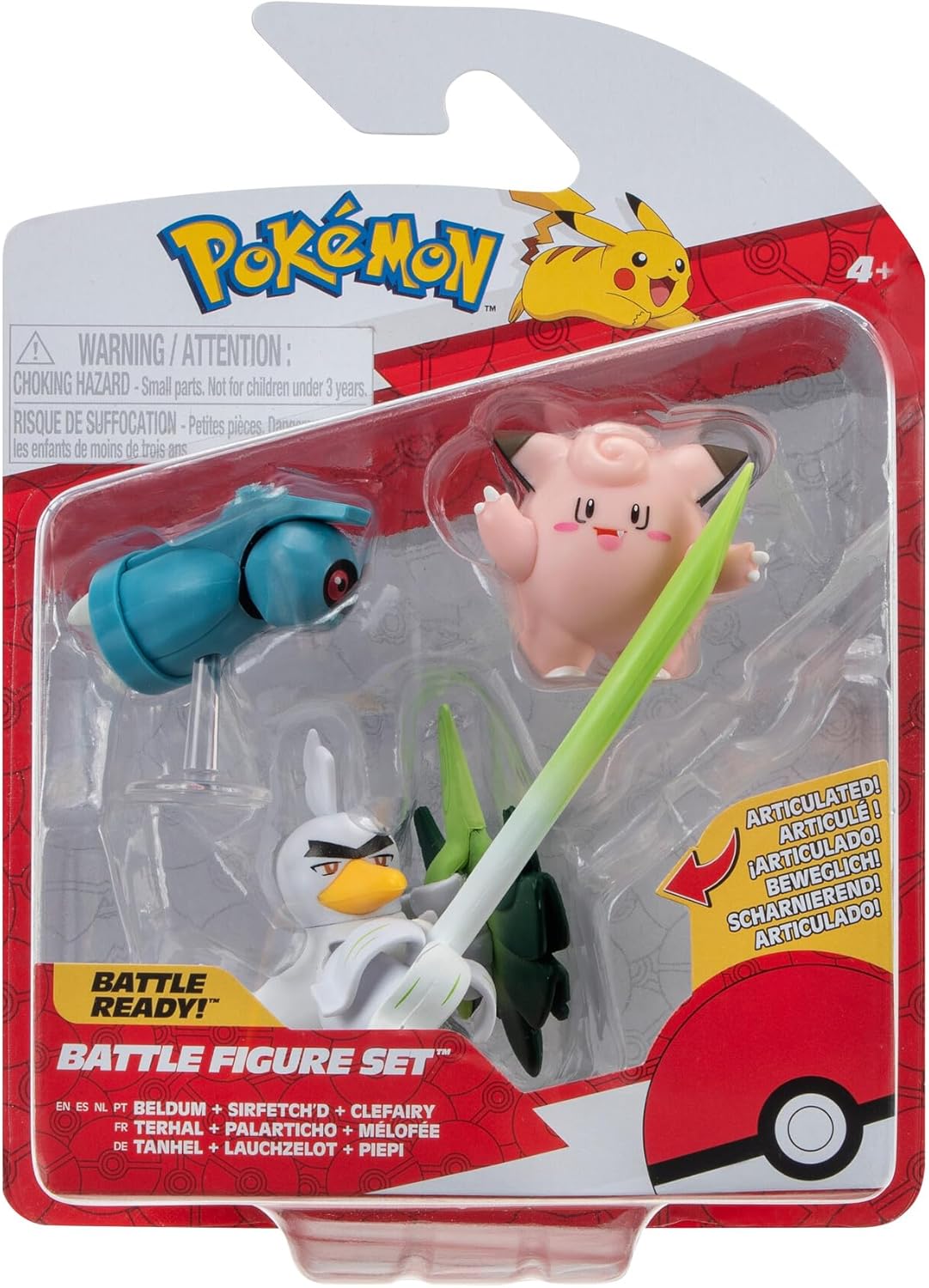 Pokémon 3-pack Battle Figure