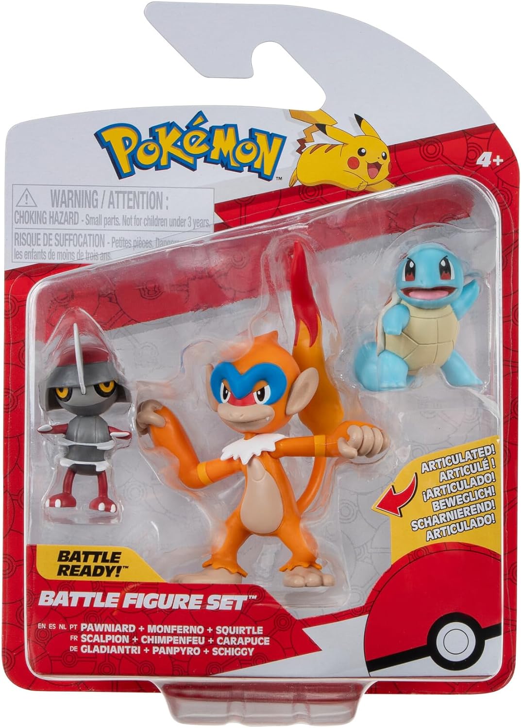 Pokémon 3-pack Battle Figure