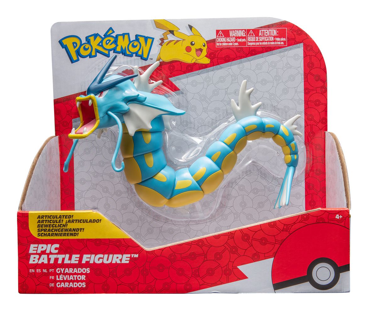 MER | Pokémon Epic Battle Figure – Gyarados Wave | Collectible Figures | Jazwares