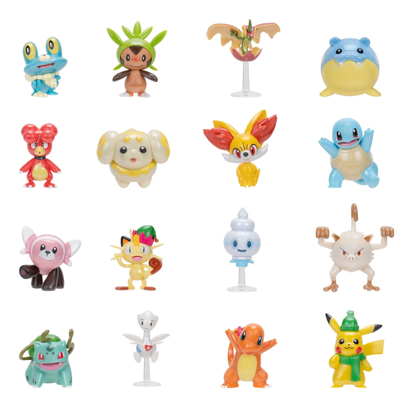 Pokémon 24 Day Xmas Advent Calendar with 16 2-Inch Battle Figures