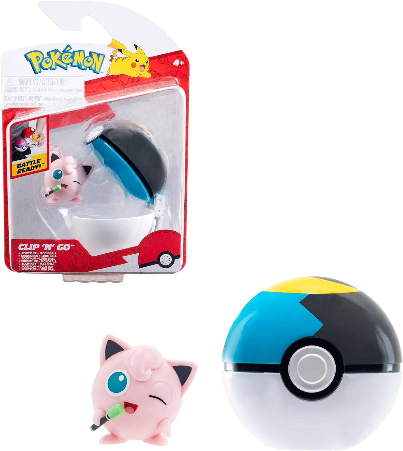 Pokémon Clip 'N' Go Poké Ball & Figure Sets Jazwares