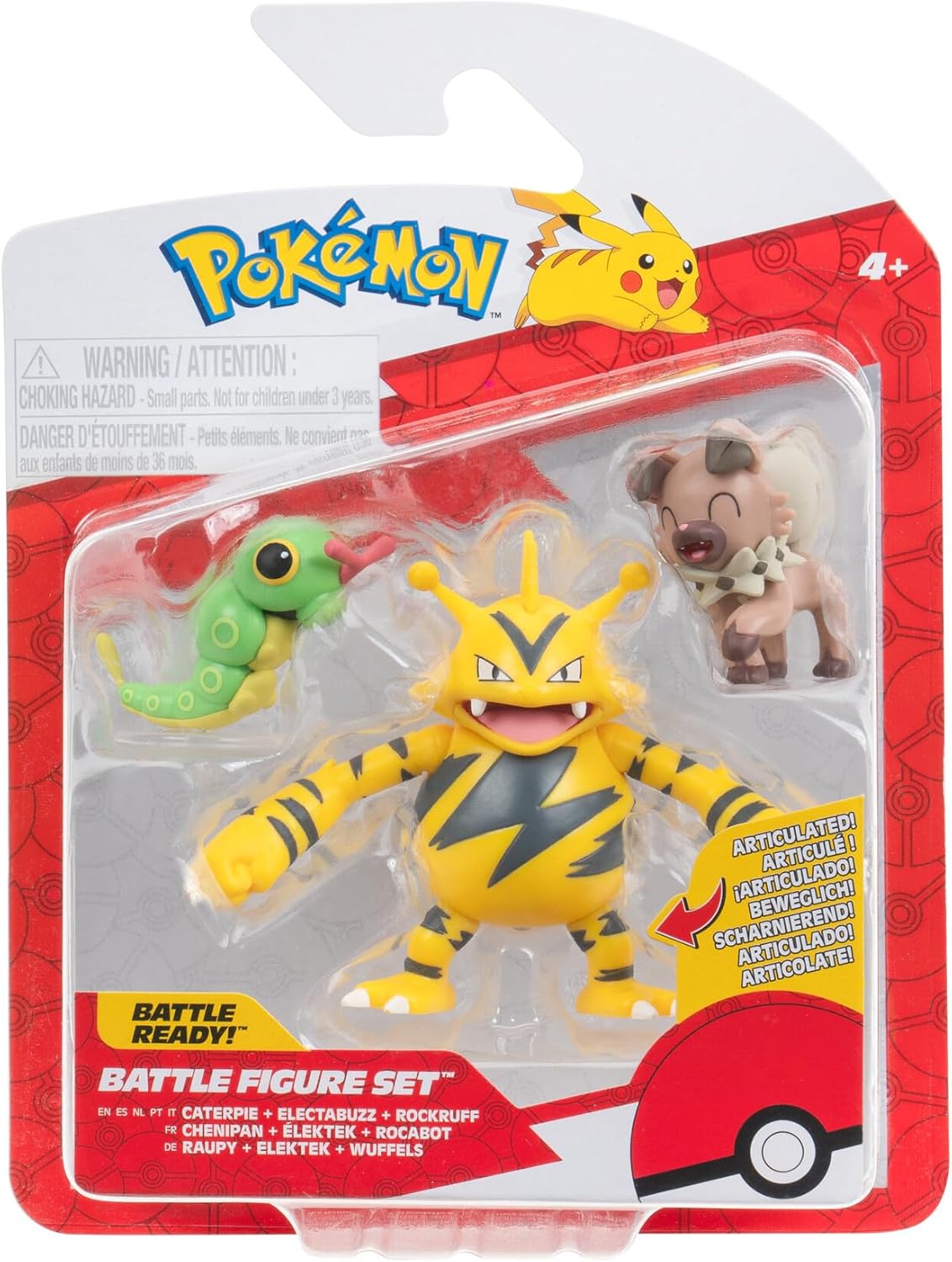 Pokémon 3-pack Battle Figure