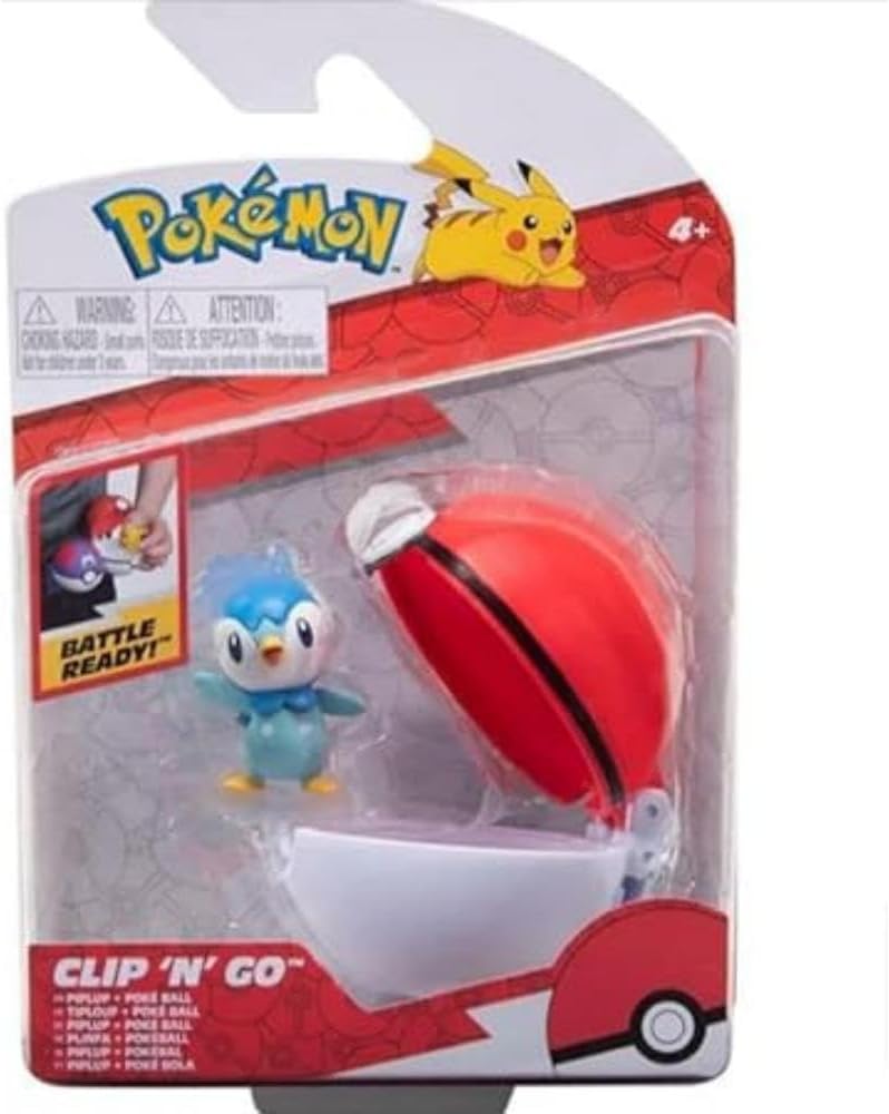 Pokémon Clip 'N' Go Poké Ball & Figure Sets Jazwares