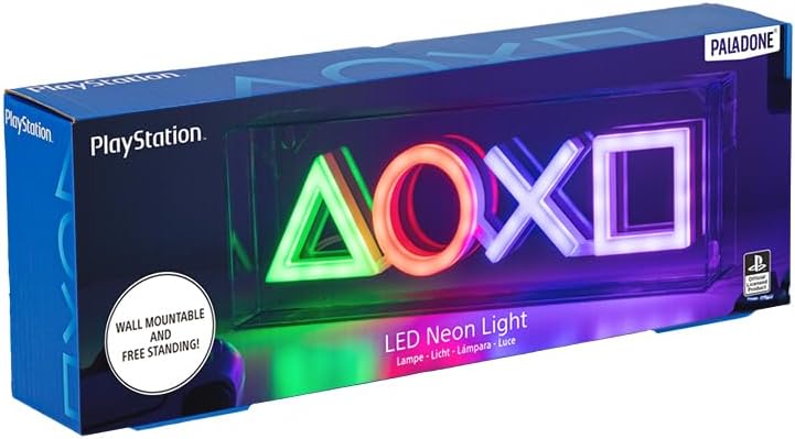 PlayStation Icons LED Neon Light - Officially Licensed Light Sign