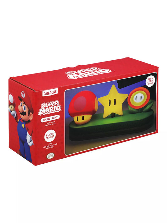 Super Mario Icon Light - Officially Licensed Mario Brothers Desk Light