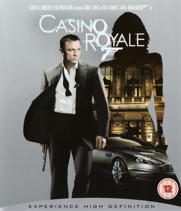 Casino Royale – Blu-ray Action Thriller Film Daniel Craig
