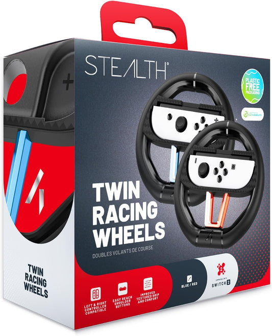 Nintendo Switch 2 Stealth Racing Wheel - Twin Pack