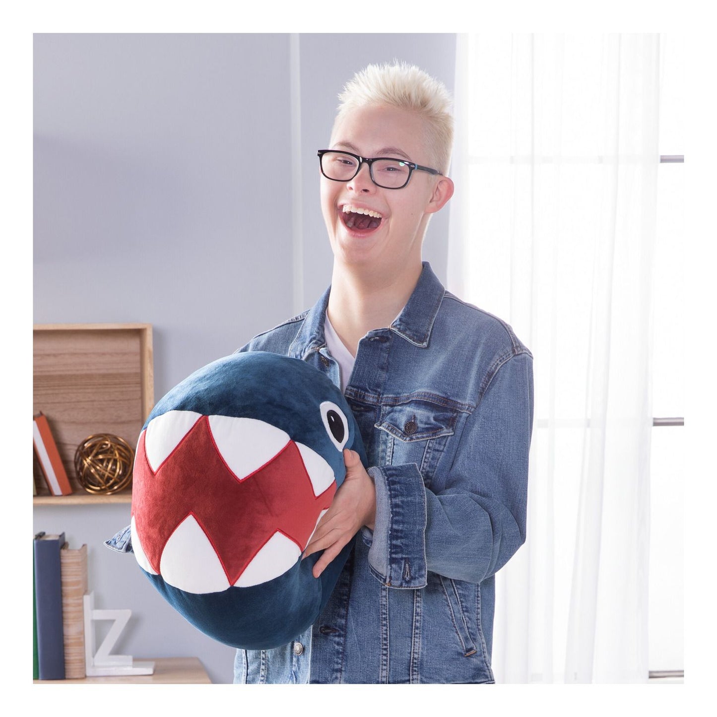 MER | Mocchi Mocchi Super Mario Chain Chomp Mega Plush – Large Soft Toy