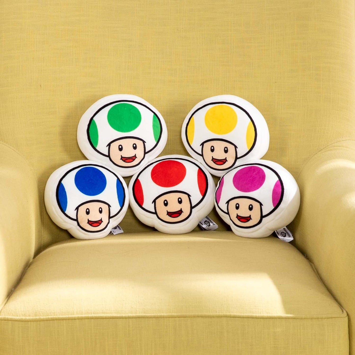 MER | Club Mocchi Mocchi Super Mario Toad Junior Assortment – Soft Plush Toy