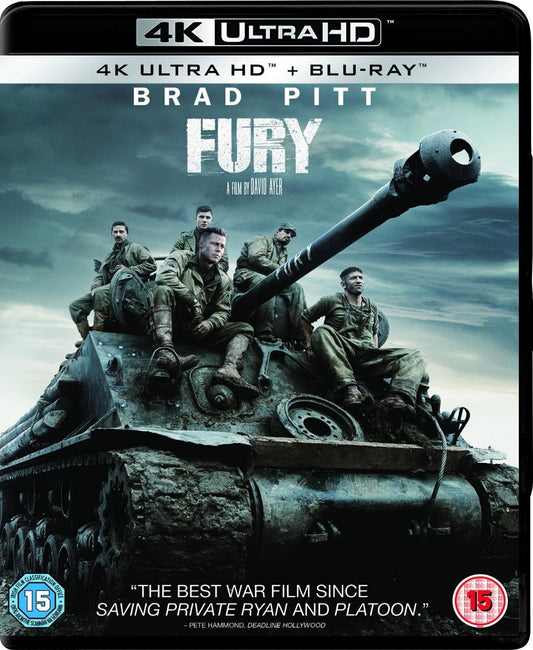 UHD | Fury – 4K Ultra HD | War / Drama
