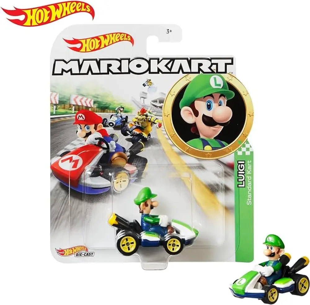 Hot Wheels The Super Mario Bros Movie - Mariokart New Luigi Kart